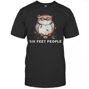 Owl Mask Six Feet People T-Shirt